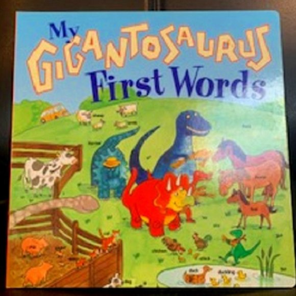 My Gigantosaurus First Words (Gigantosaurus) Hardcover - Picture 1 of 8